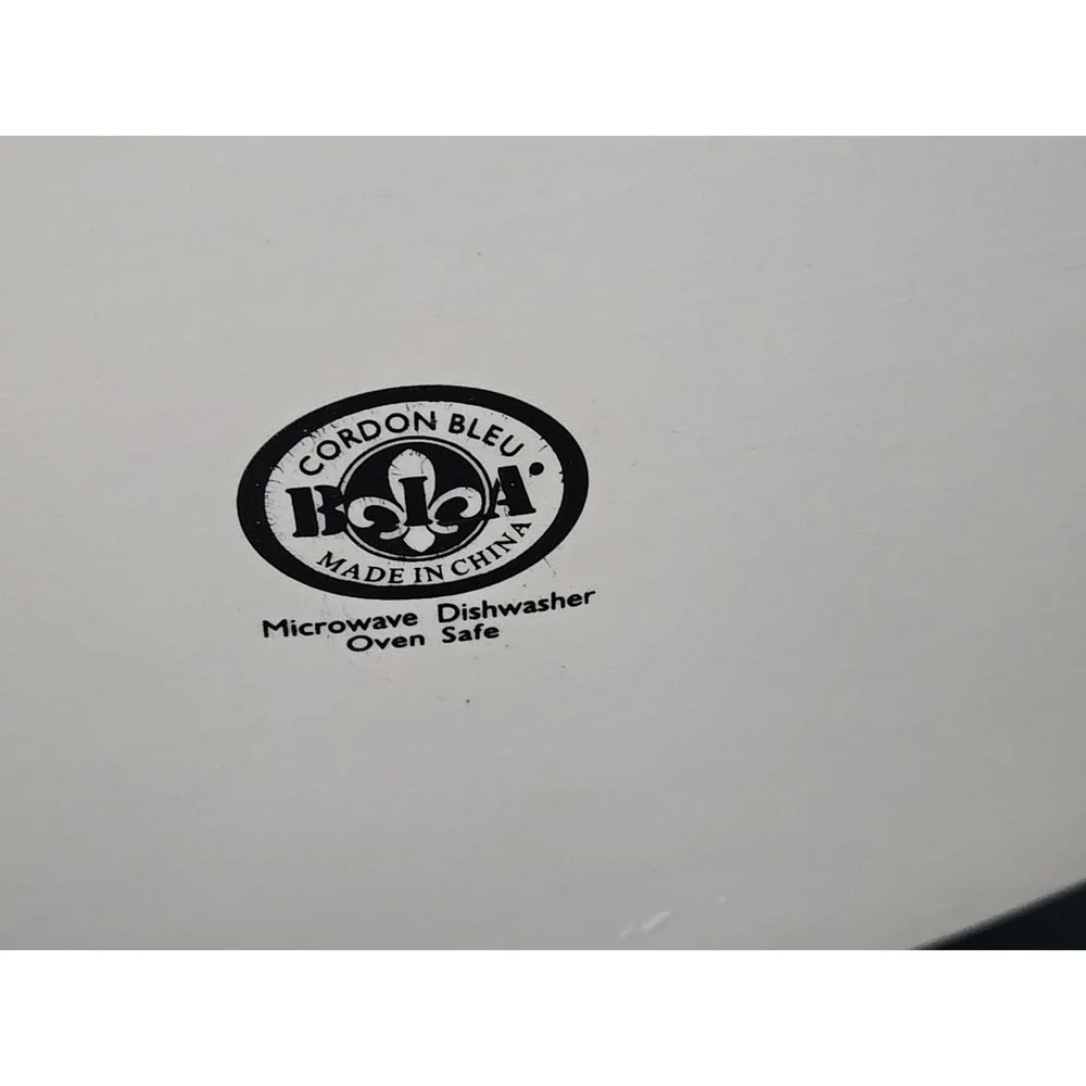 BIA Cordon Bleu 9 x‎ 6.75 inch White Oval Casserole with Lid
